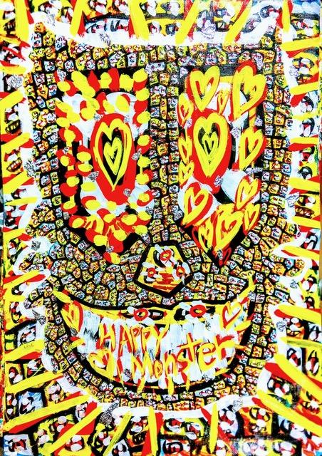 横岑竜之(よこみねたつゆき)　ハッピーモンスター展を開催します　◆当ビル12階【ブルーチップギャラリー】にて◆　10月2日(土)〜9日(土) 12:00〜18:00 5